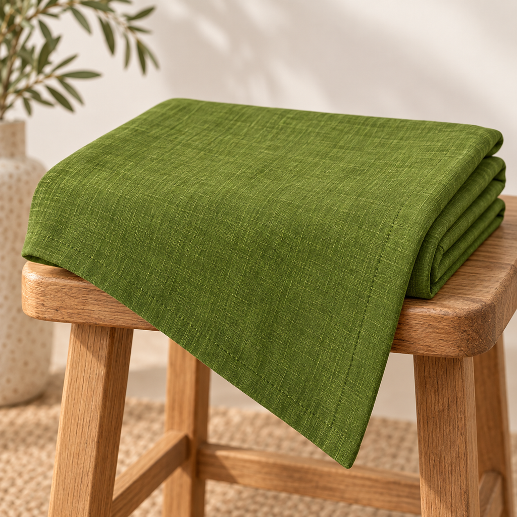 Tovaglia in lino verde