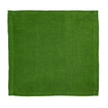 Set di tovaglioli in lino verde 40 × 40 cm
